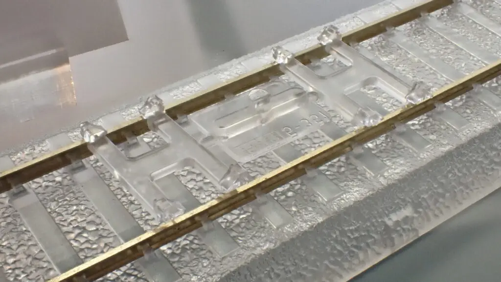 KATO カトー HO クリアレール 手歯止め