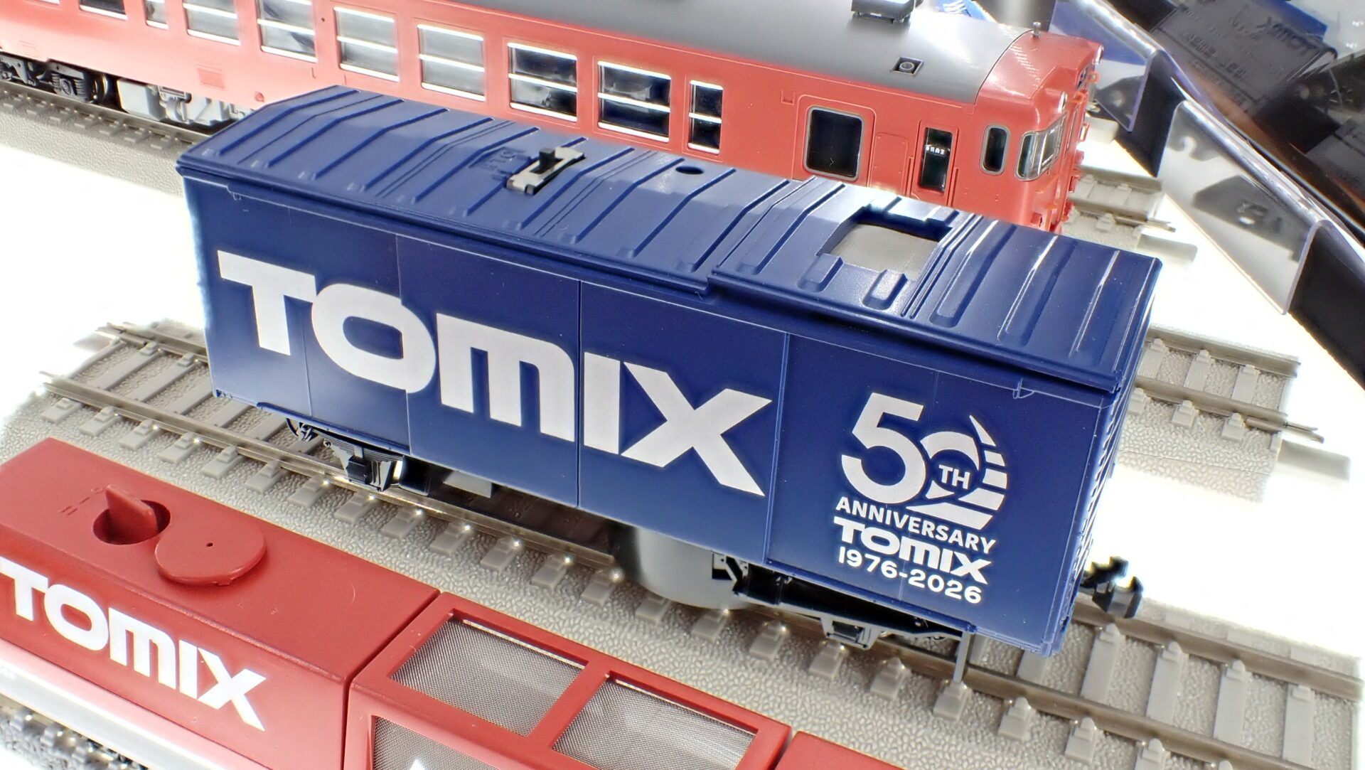 TOMIX トミックス (HO) HO-789 HOマルチレールクリーニングカー（トミックス50周年記念カラー）【特別企画品】