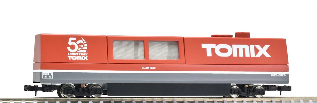 TOMIX トミックス (N) 6490 マルチレールクリーニングカー（トミックス50周年記念カラー）(1両)【特別企画品】