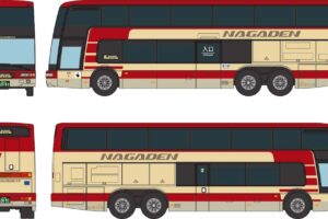 トミーテック (N) ザ・バスコレクション 長電バス 三菱ふそう エアロキング