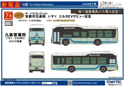 【ジオコレ】2026年7月発売予定 新製品ポスター（2026年2月12日発表）