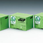 TOMIX トミックス HO-3114 JR 19D形コンテナ(鉄道コンテナ輸送50年記念カラー・3個入)