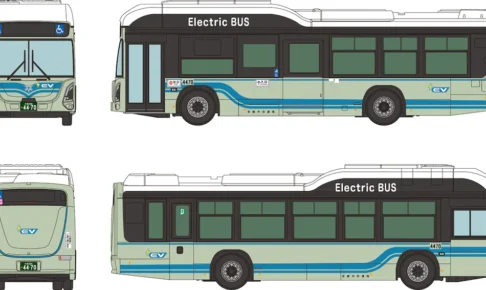 トミーテック (N) ザ・バスコレクション 京都市交通局　いすゞ　エルガEVデビュー記念