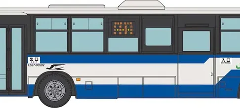 トミーテック (N) ザ・バスコレクション バスコレ走行システム基本セットC1 日野ブルーリボンシティ　ジェイアールバス関東白棚線仕様