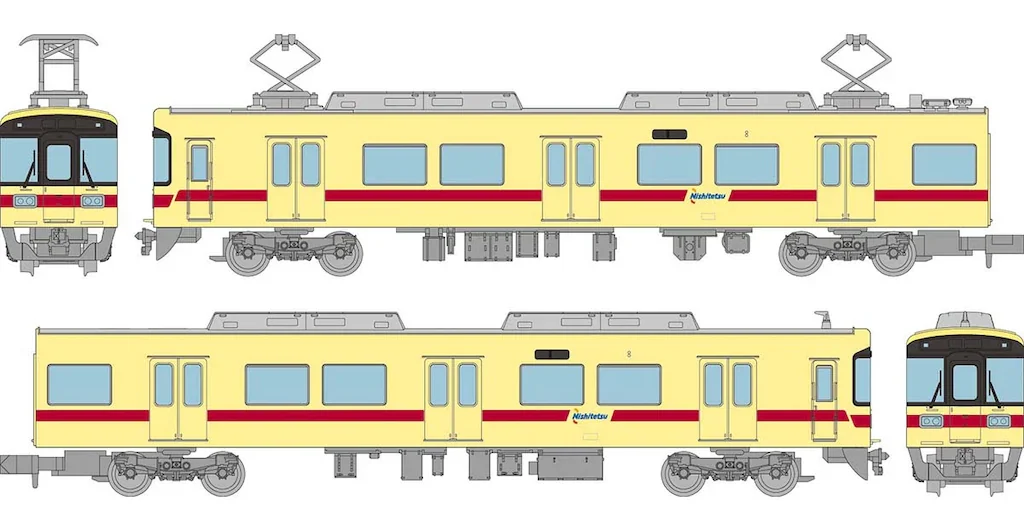 トミーテック (N) 鉄道コレクション 西日本鉄道7050形貝塚線2両セット