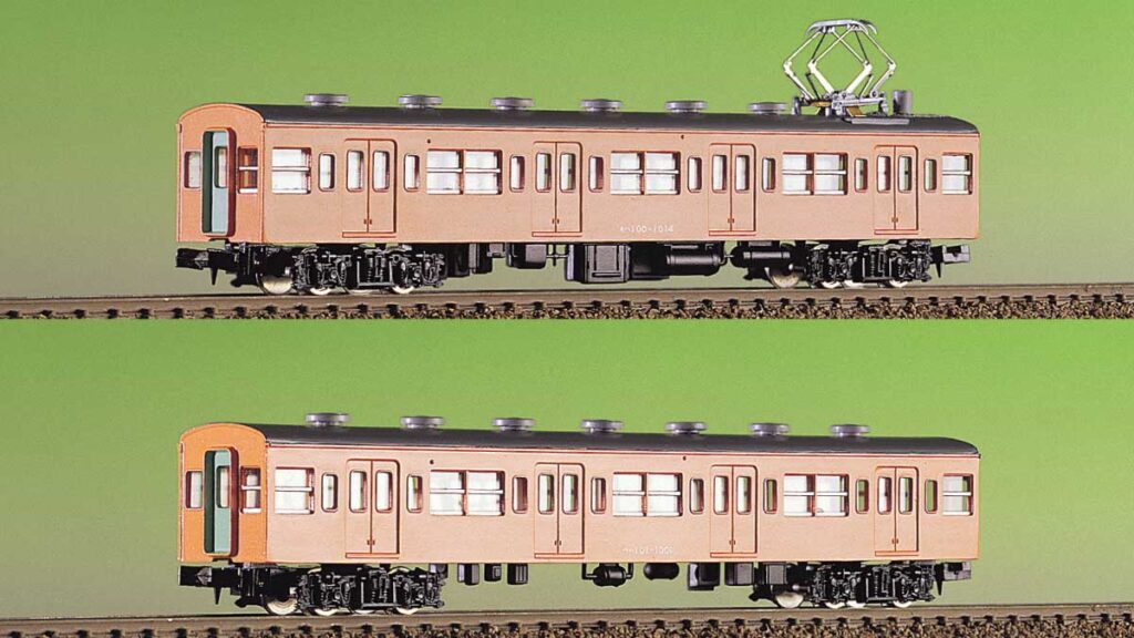 GREENMAX グリーンマックス 432N-1 JR101系 増結用中間車2両セット