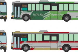 トミーテック (N) ザ・バスコレクション 東急バス さよなら新横浜～溝の口線2台セット