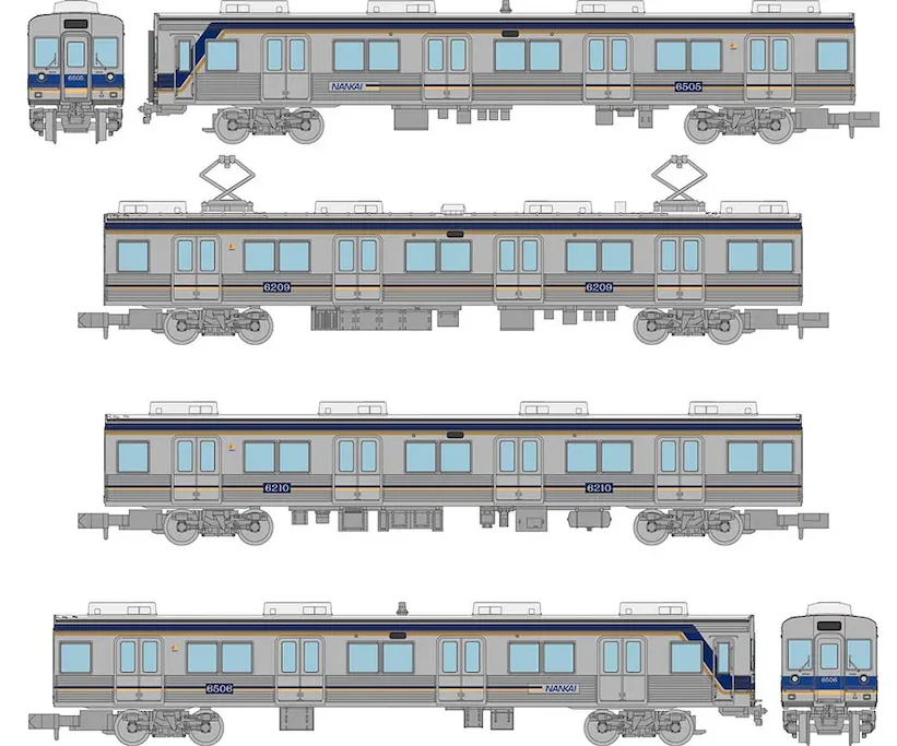 トミーテック (N) 鉄道コレクション 南海電気鉄道6200系4両セット