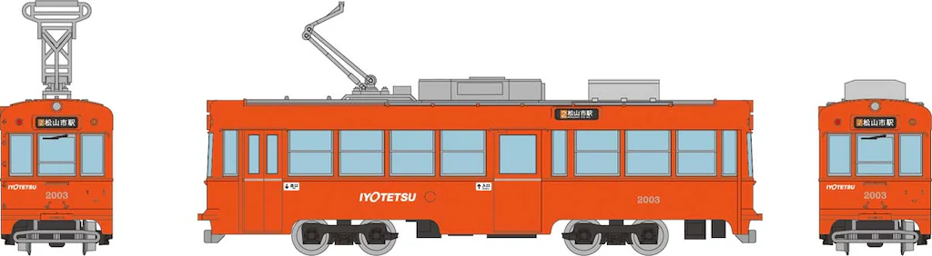 トミーテック (N) 鉄道コレクション　伊予鉄道2000形D（モハ2003・新塗装）