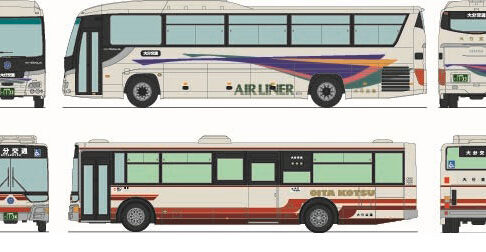 トミーテック (N) ザ・バスコレクション 大分交通2台セット 3
