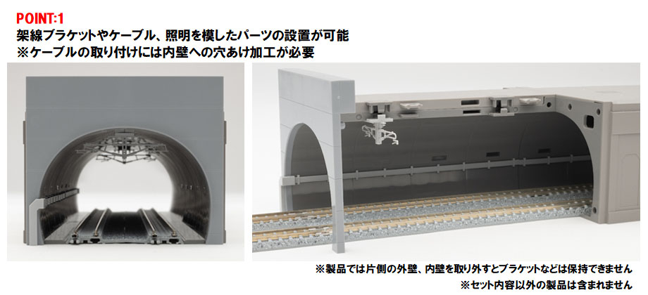 TOMIX トミックス (N) 3251 複線トンネル（丸形）S280