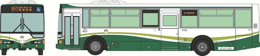 トミーテック (N) 全国バスコレクション＜JB095＞とさでん交通