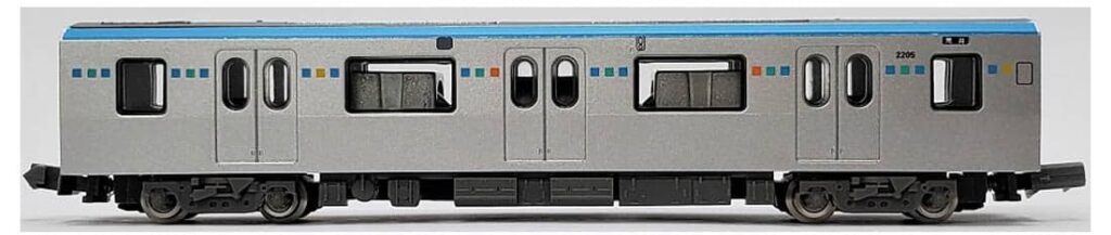 リニア地下鉄道コレクション 仙台市交通局2000系 東西線(銀帯)4両セットA