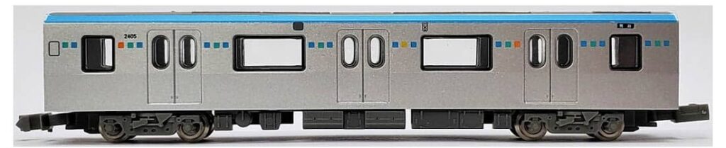 リニア地下鉄道コレクション 仙台市交通局2000系 東西線(銀帯)4両セットA