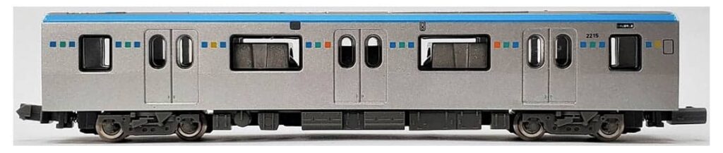リニア地下鉄道コレクション 仙台市交通局2000系 東西線(金帯)4両セットB